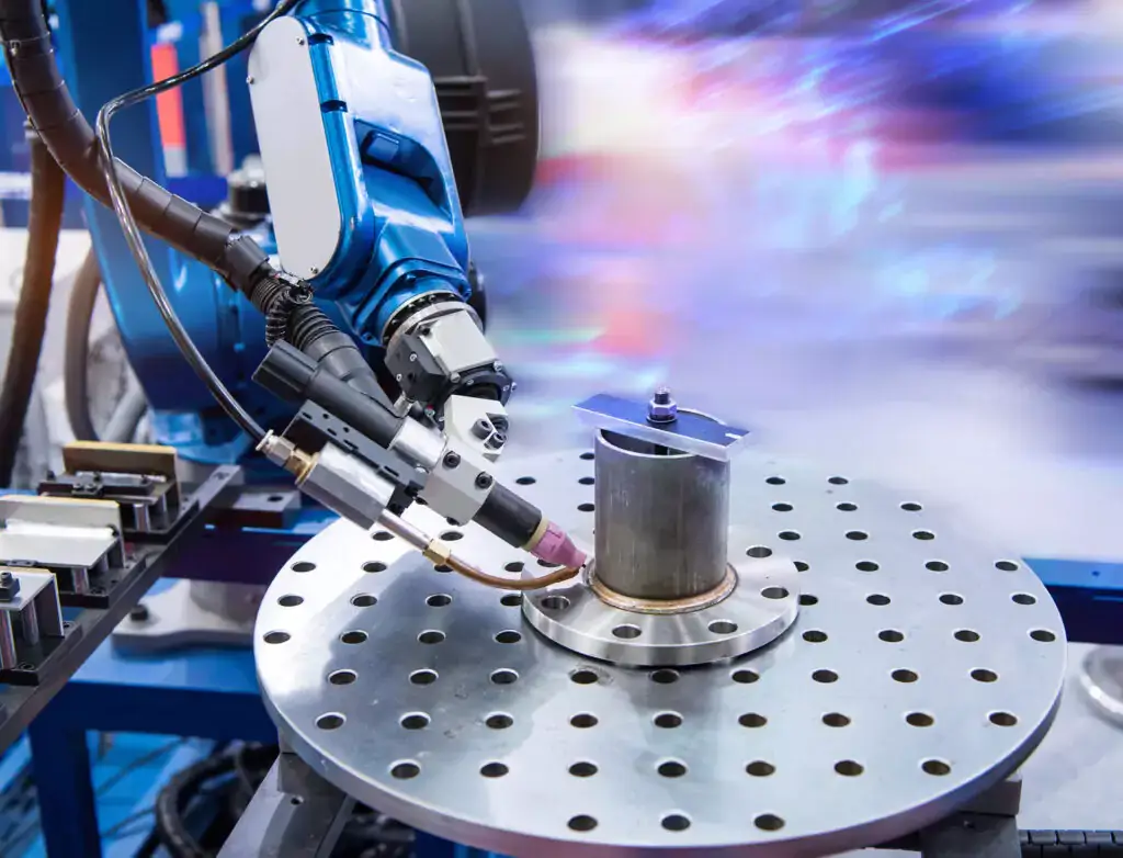 Processo de Soldagem a Laser Industrial